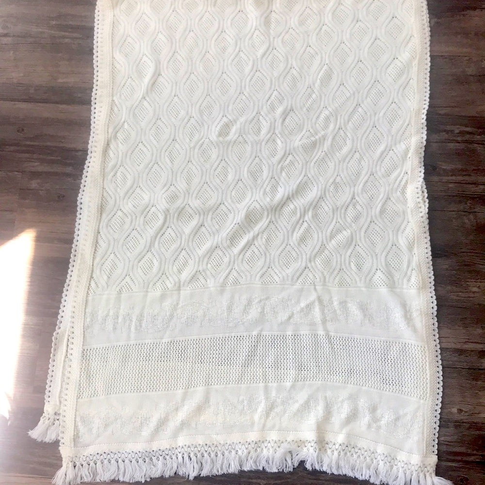 New: Authentic hand woven Indian scarf